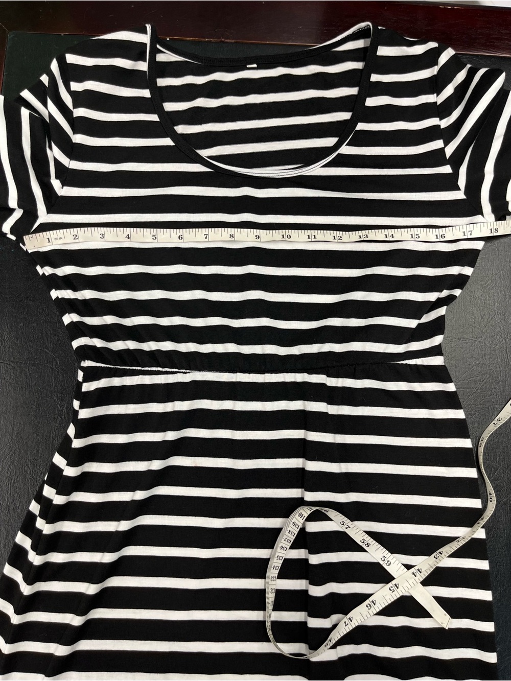 Long-sleeved maxi dress size large - Picture 5 of 6